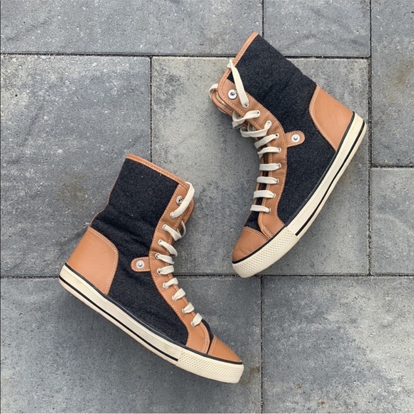 COPY - Tory Burch Benjamin High-Top Sneakers 👟 - Picture 12 of 16